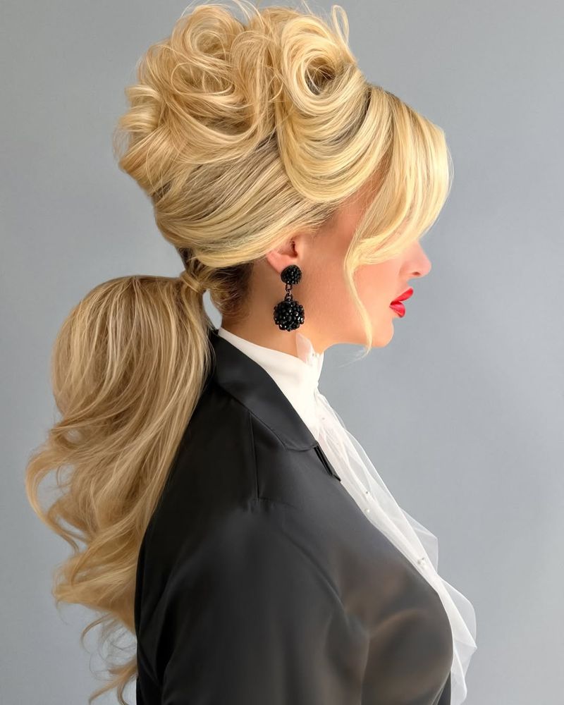 Avoid: Overly Voluminous Bouffant