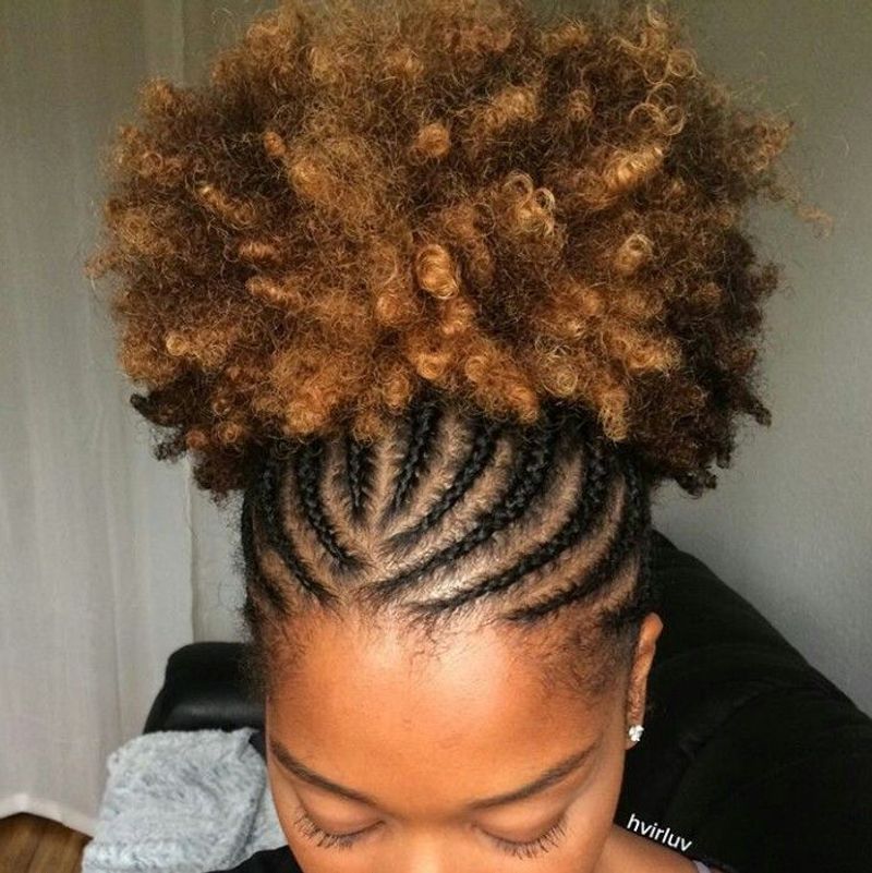 Braided Puff