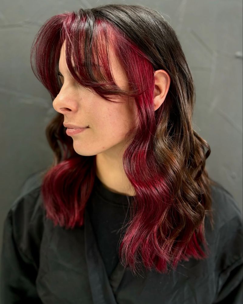 Cherry Red Splashes