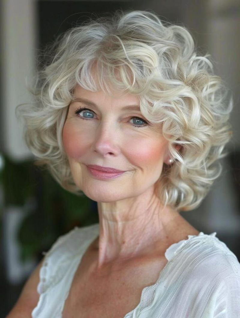 Chic Curly Crop