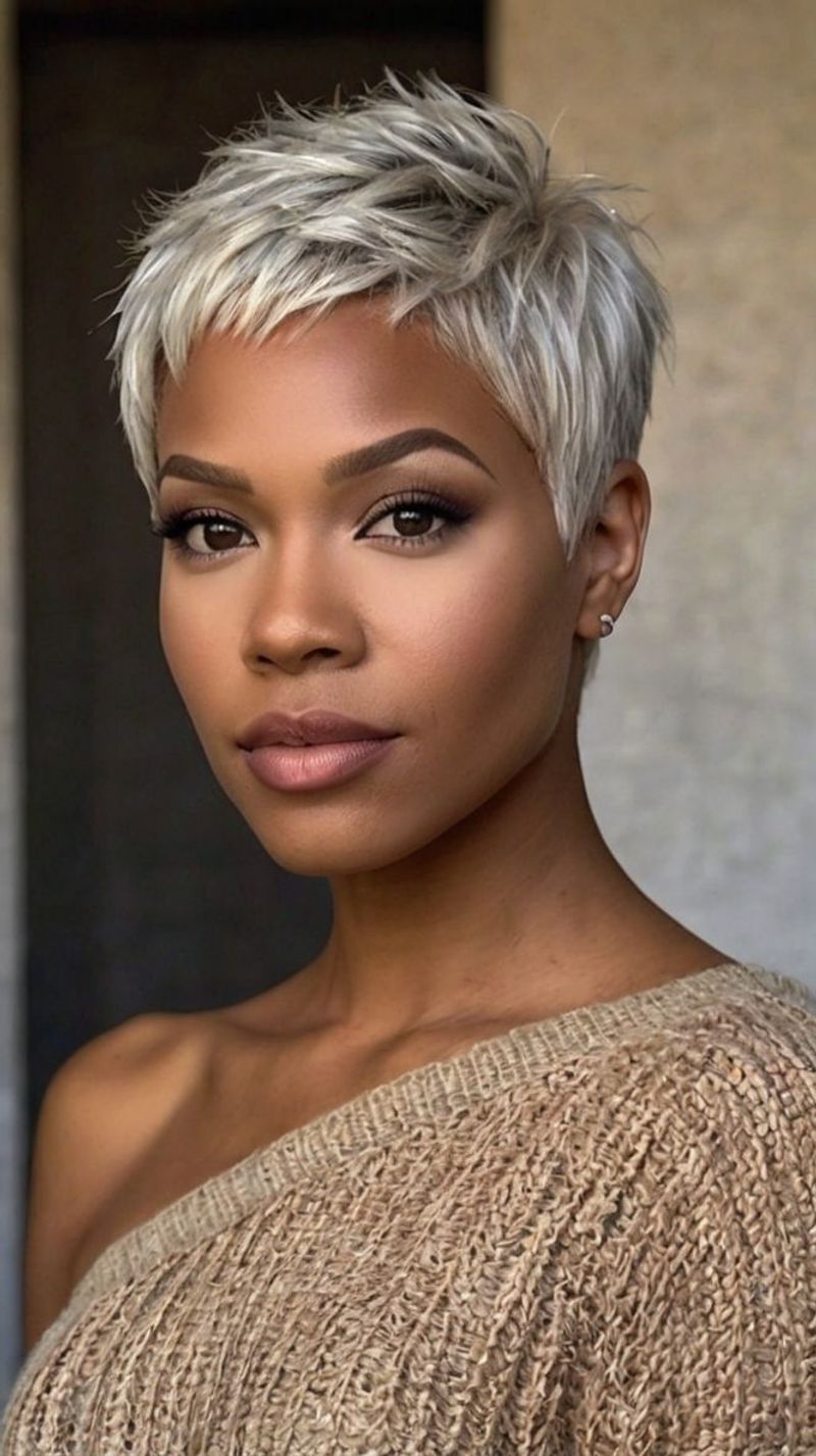 Choppy Pixie Cut