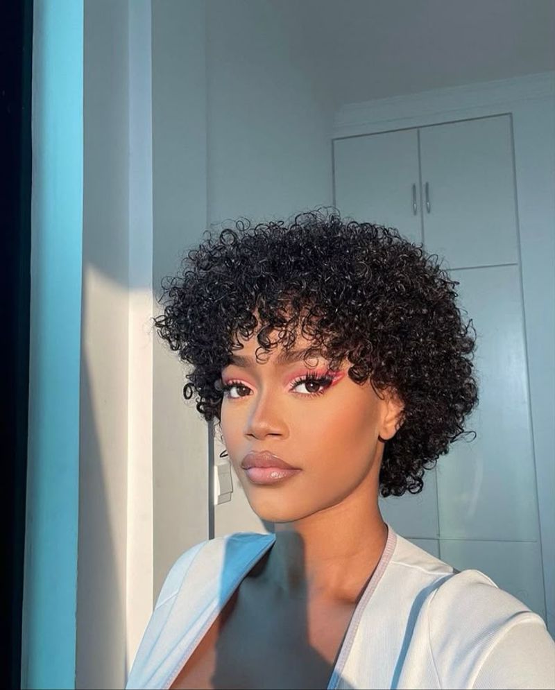 Curly Bangs