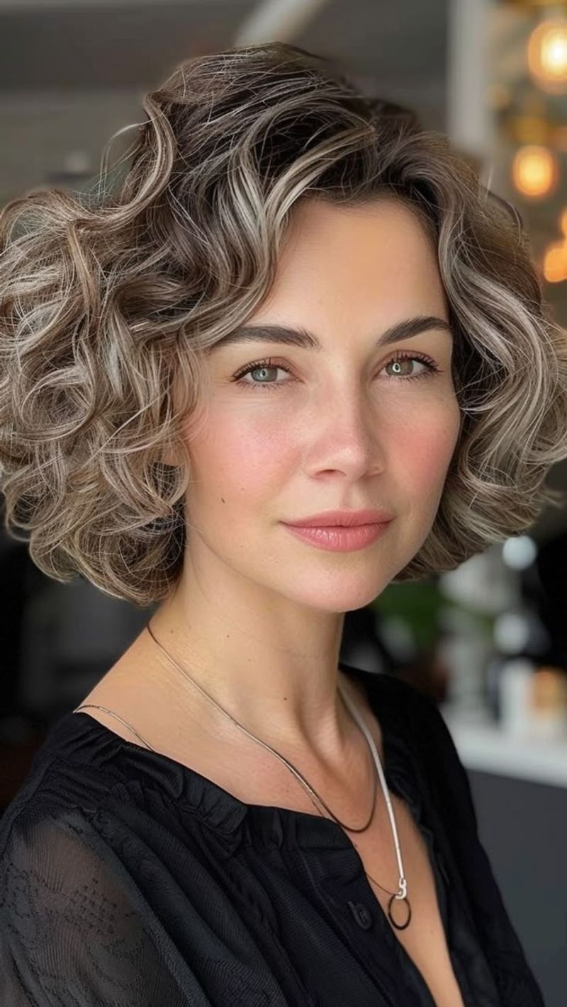 Curly Bob