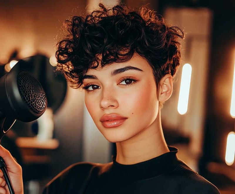 Curly Pixie