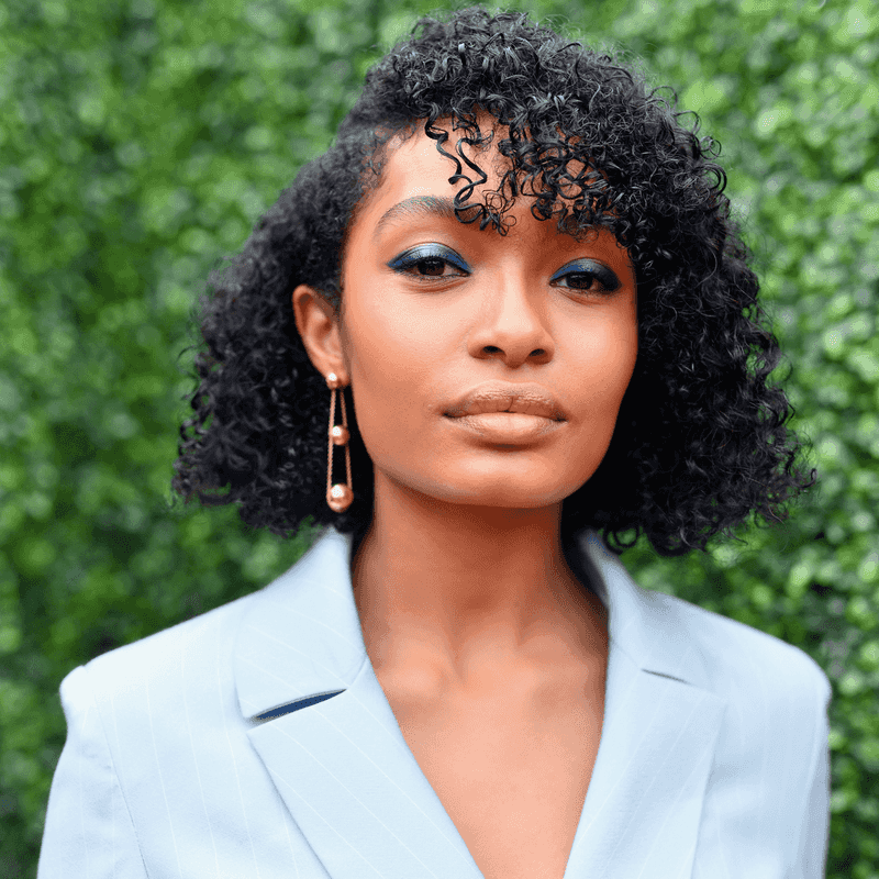 Curly Tapered Bob