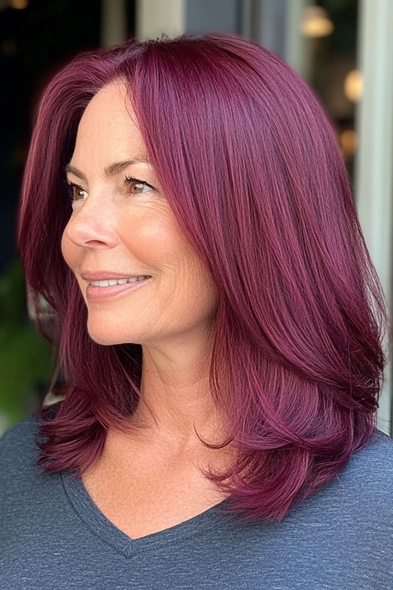 Deep Burgundy