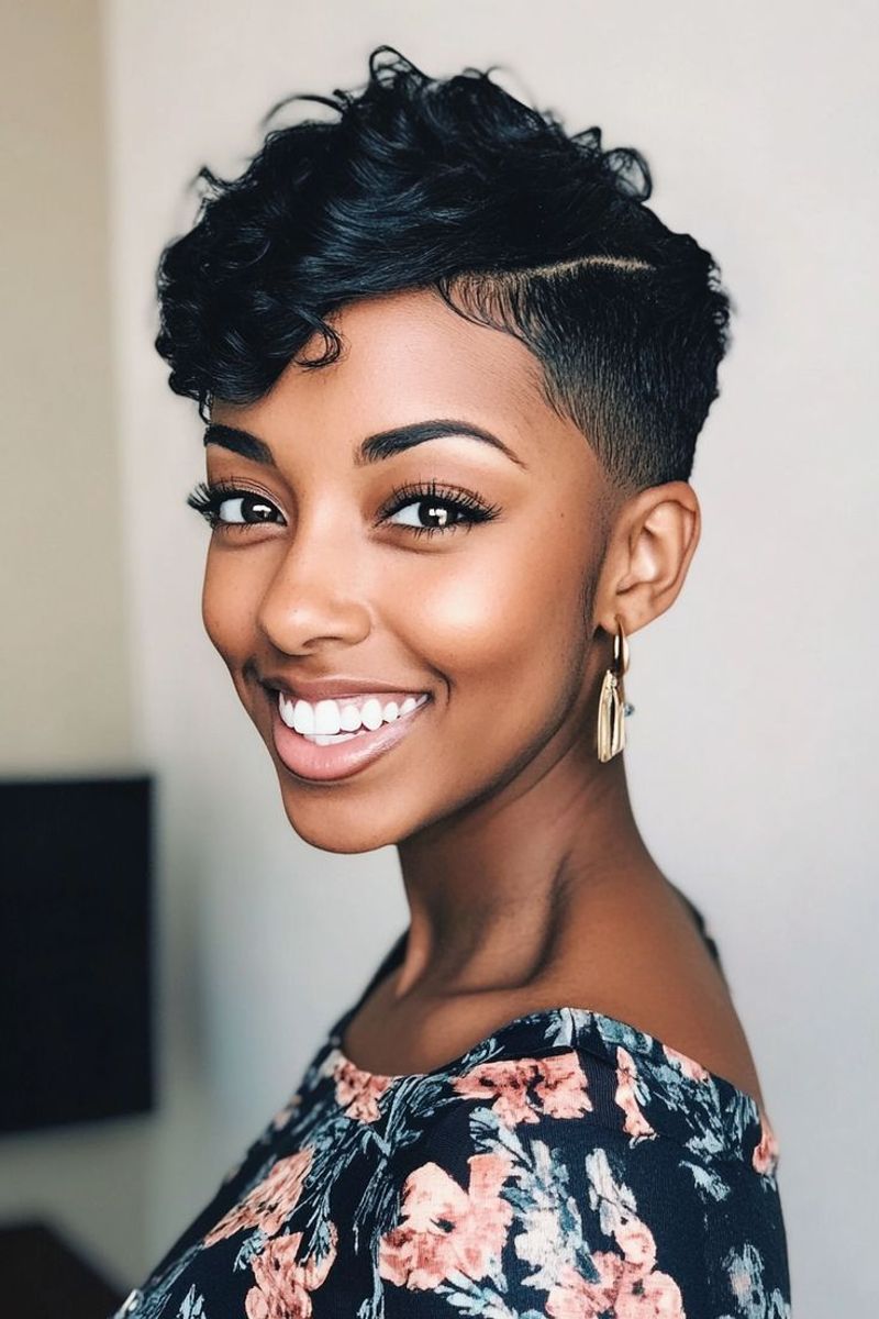 Edgy Undercut Pixie