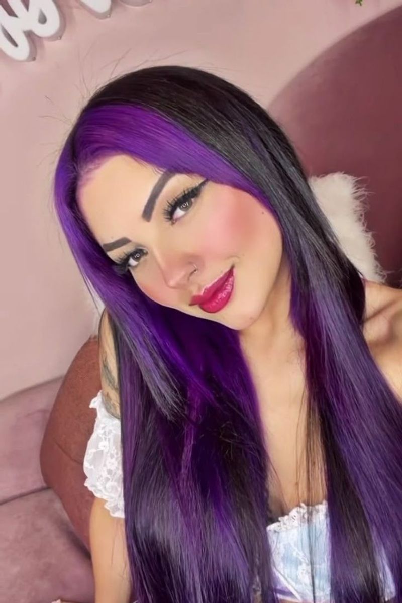 Electric Purple Streaks