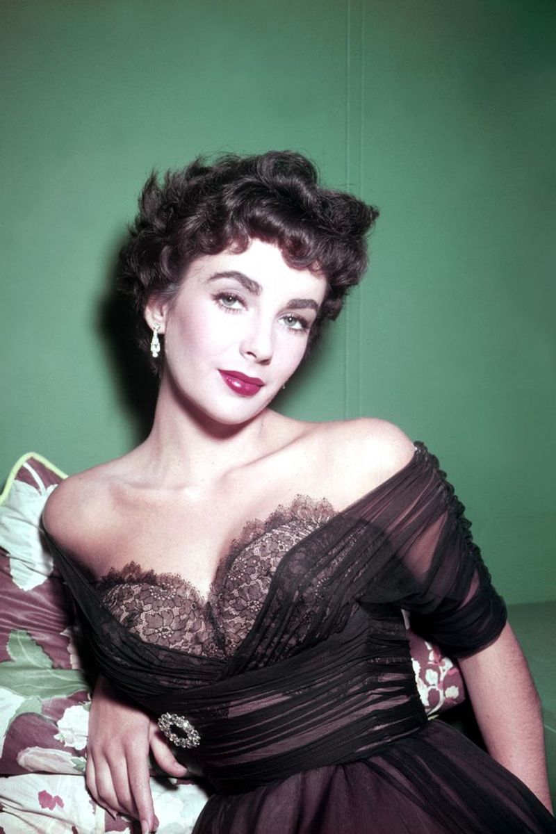 Elizabeth Taylor's Classic Curls