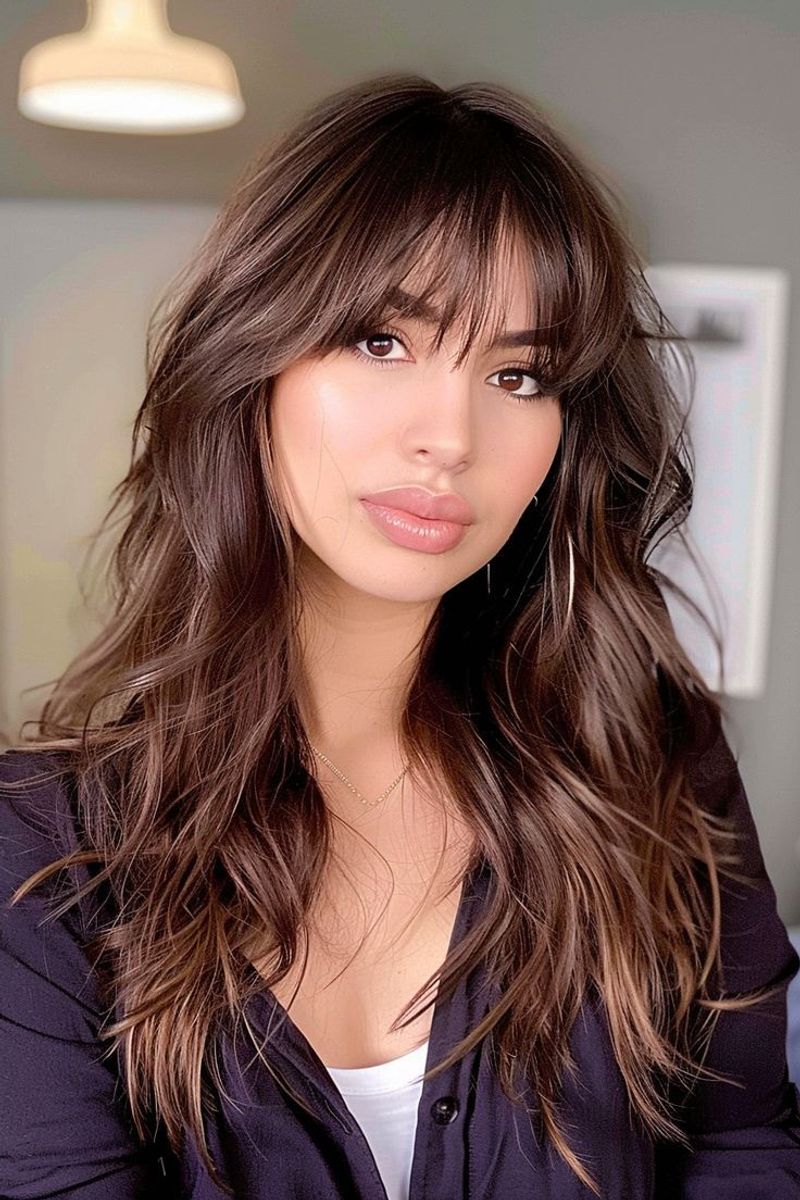 Feathered Bangs