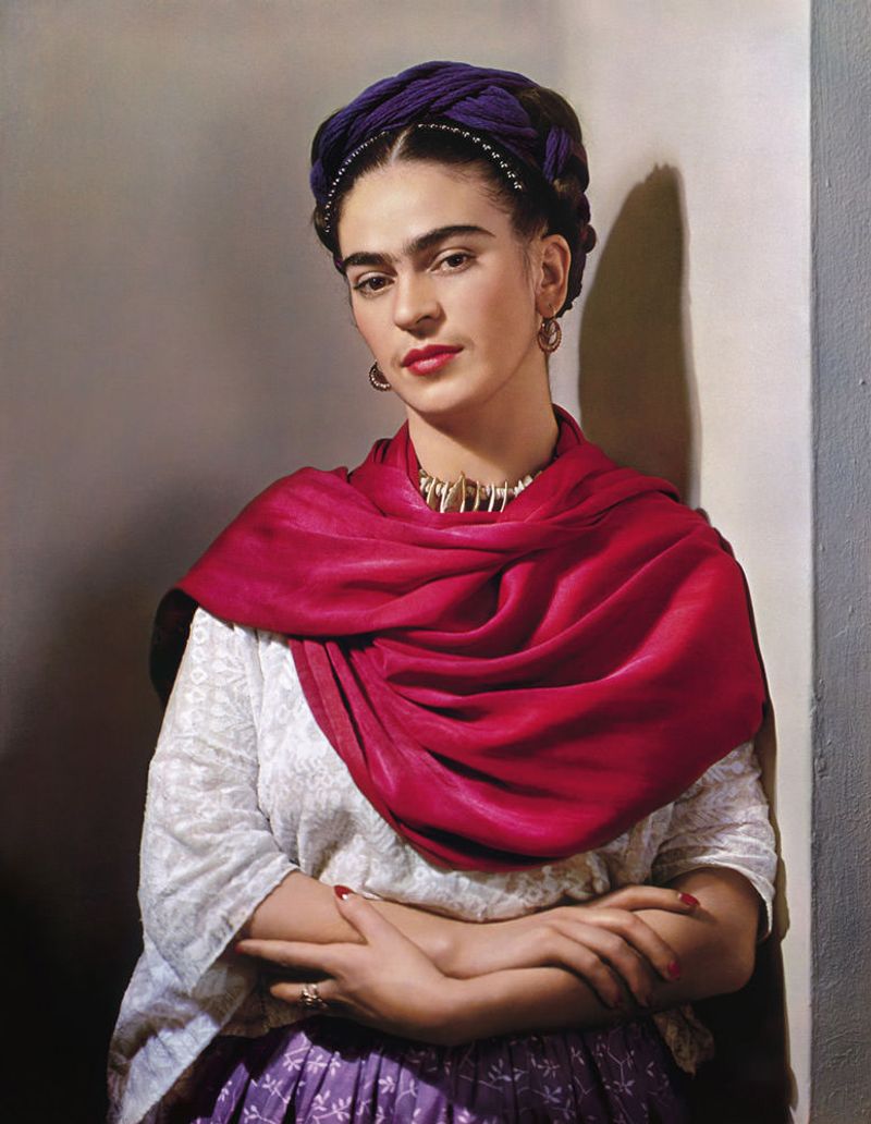 Frida Kahlo's Braided Updo