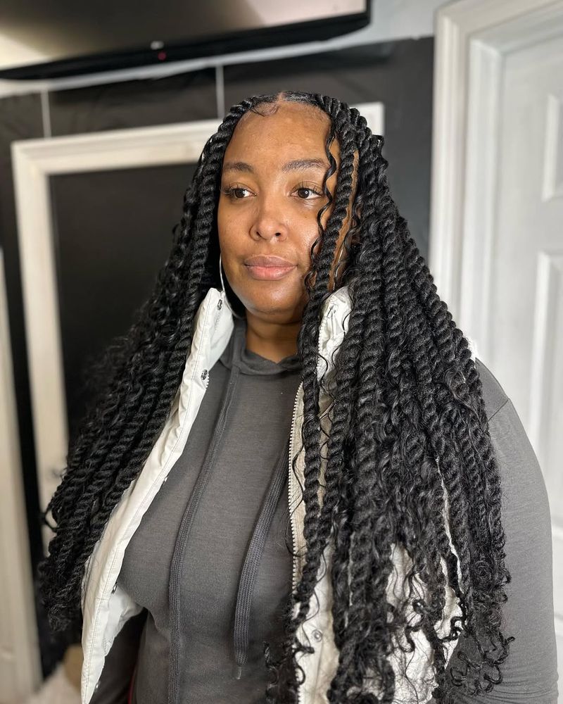 Goddess Braids with a Twist