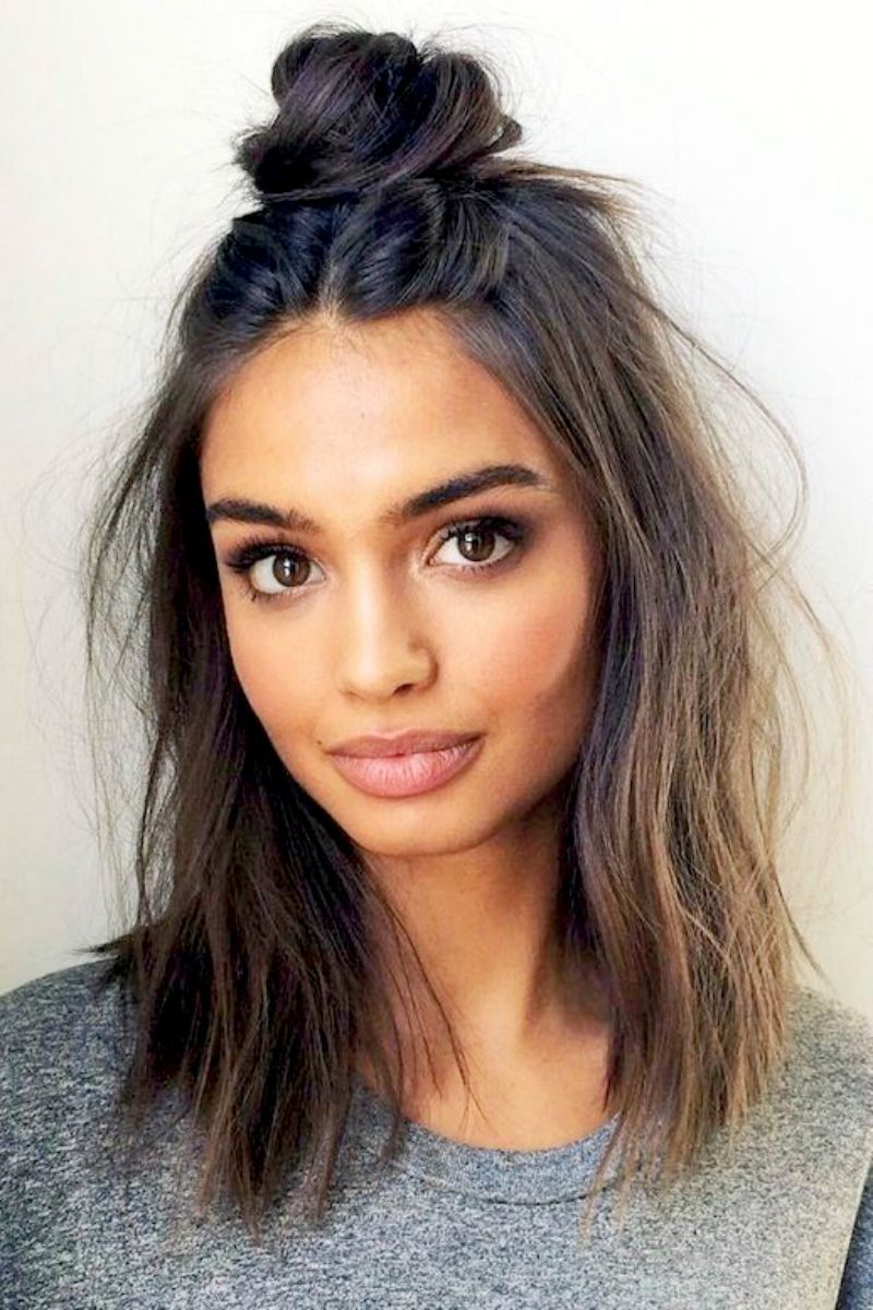 Half-Up Top Knot