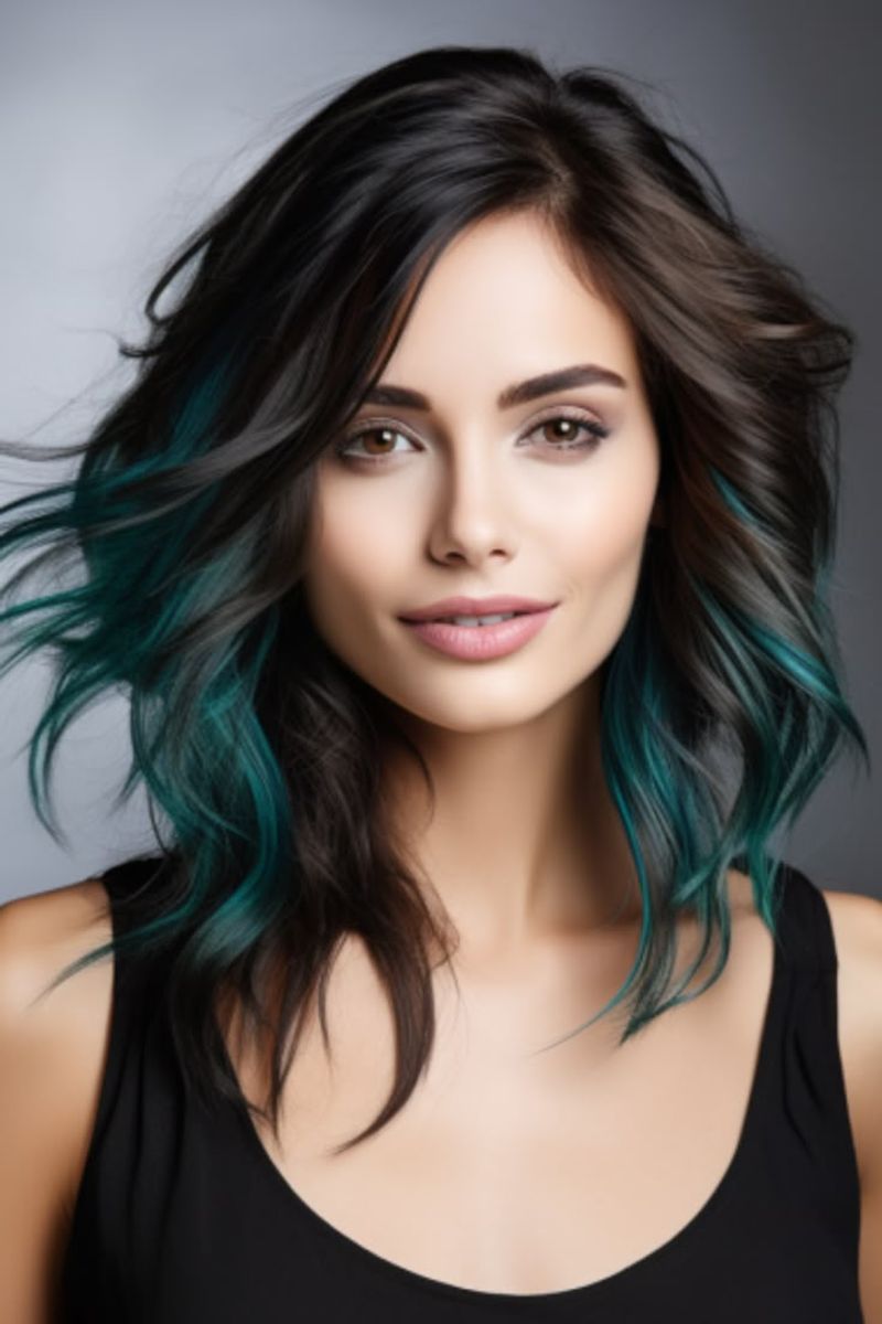 Mermaid Teal Accents