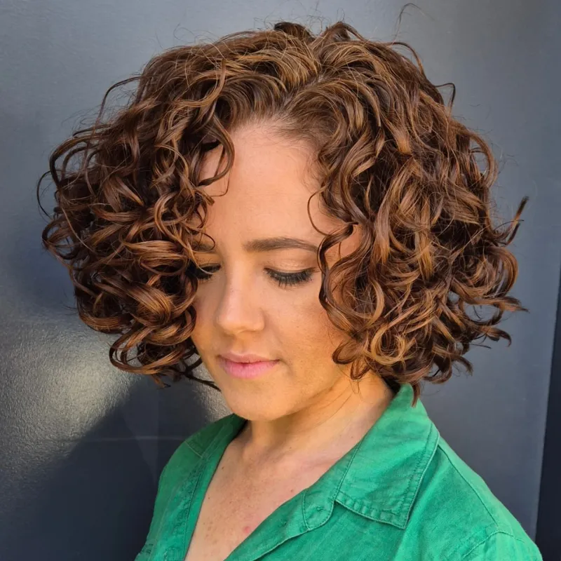 Sicilian Curly Bob
