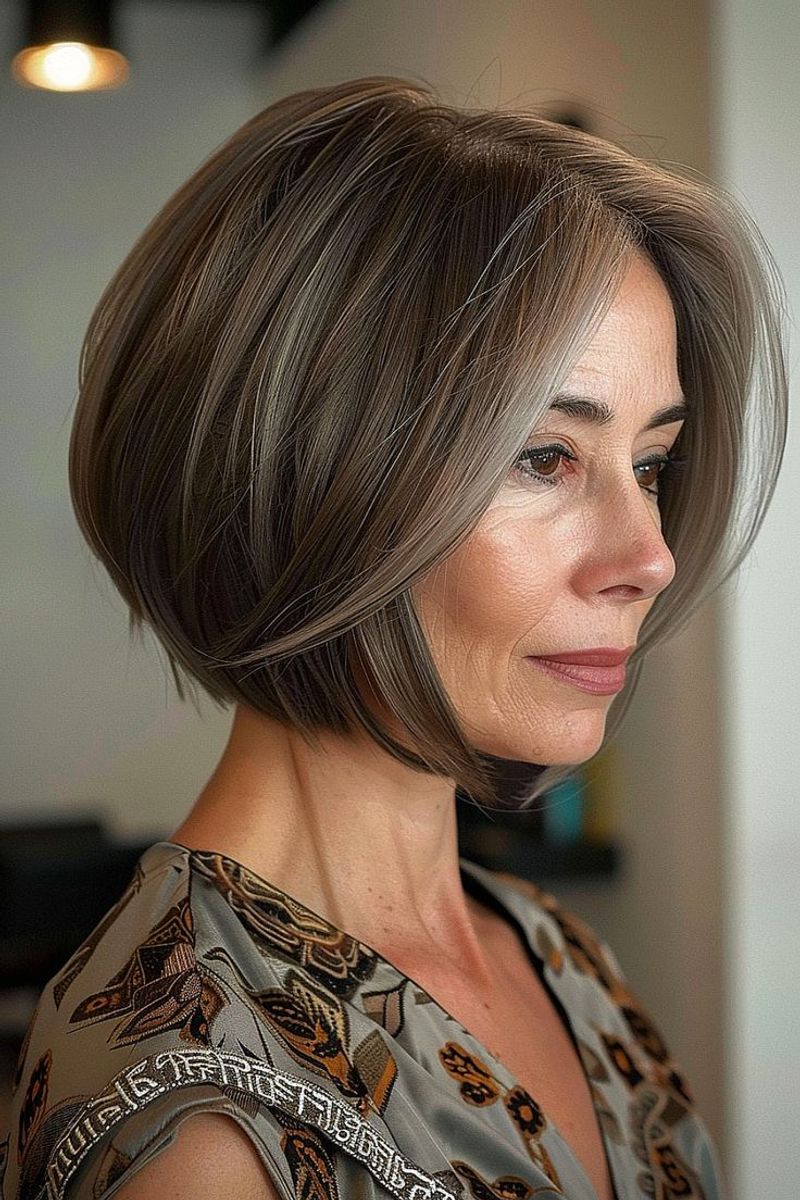 Sleek A-Line Bob