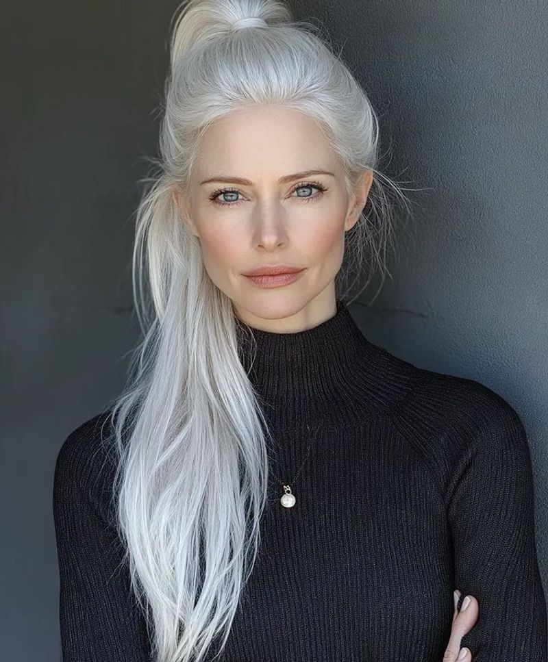 Sleek Ponytail