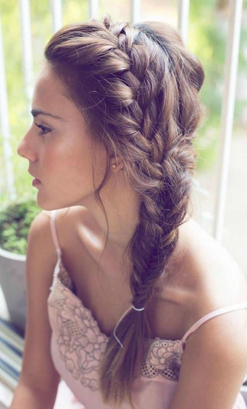 Soft Side Swept Braids