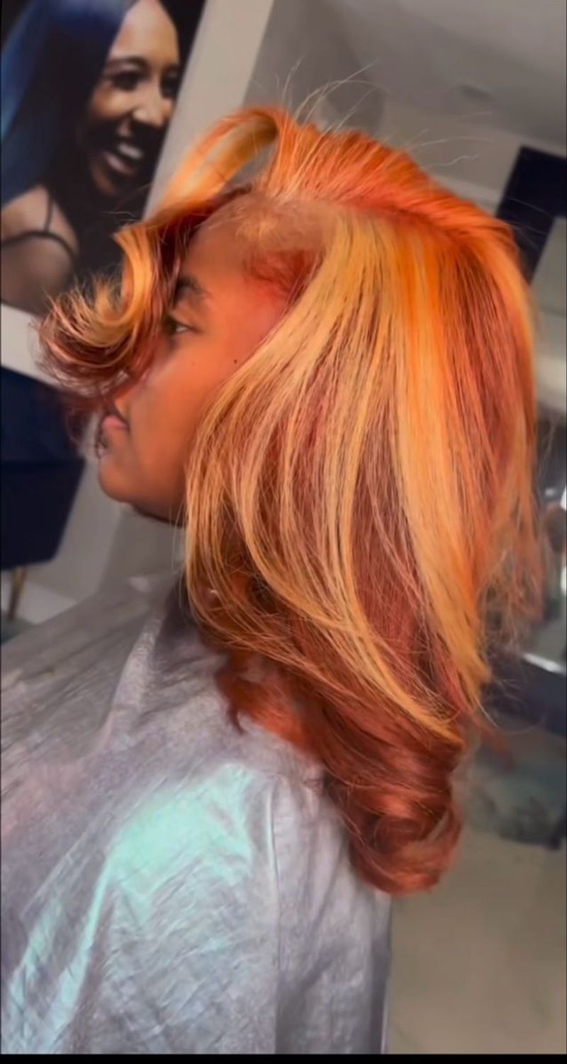 Sunset Orange Glow