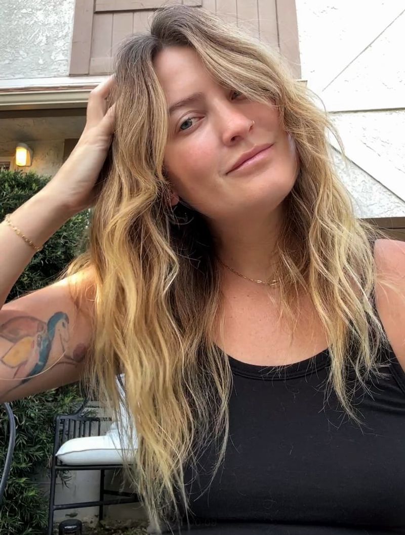 Textured Beach Waves