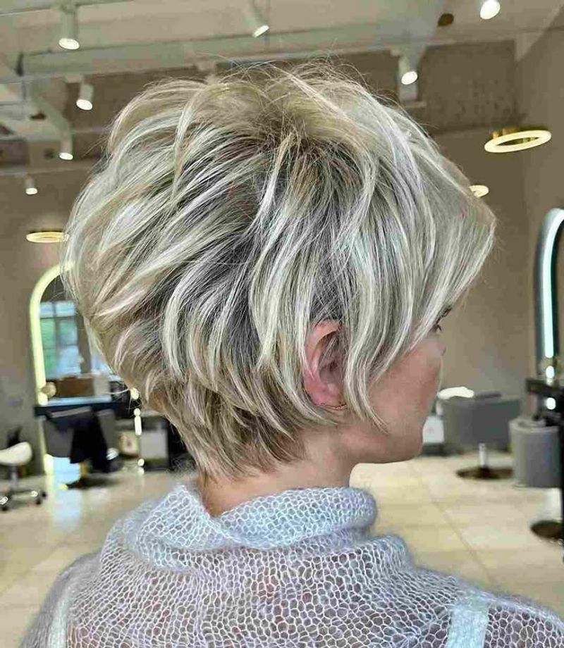 Textured Pixie Cut