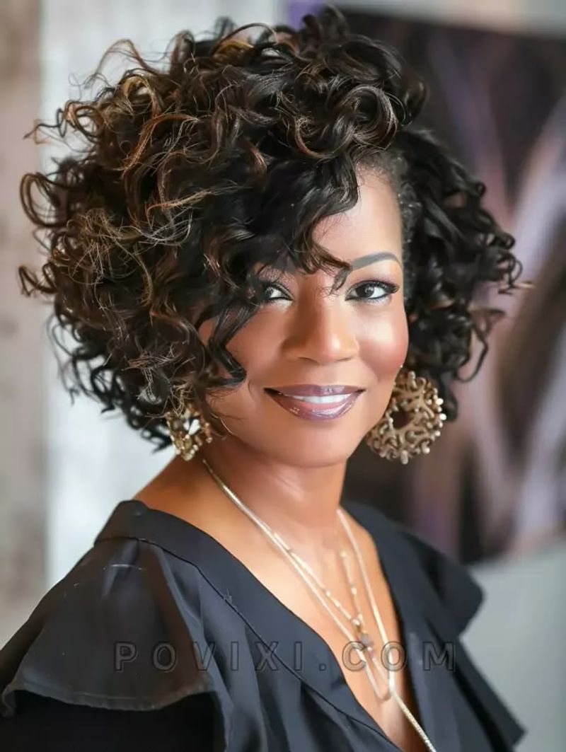 The Elegant Natural Curls
