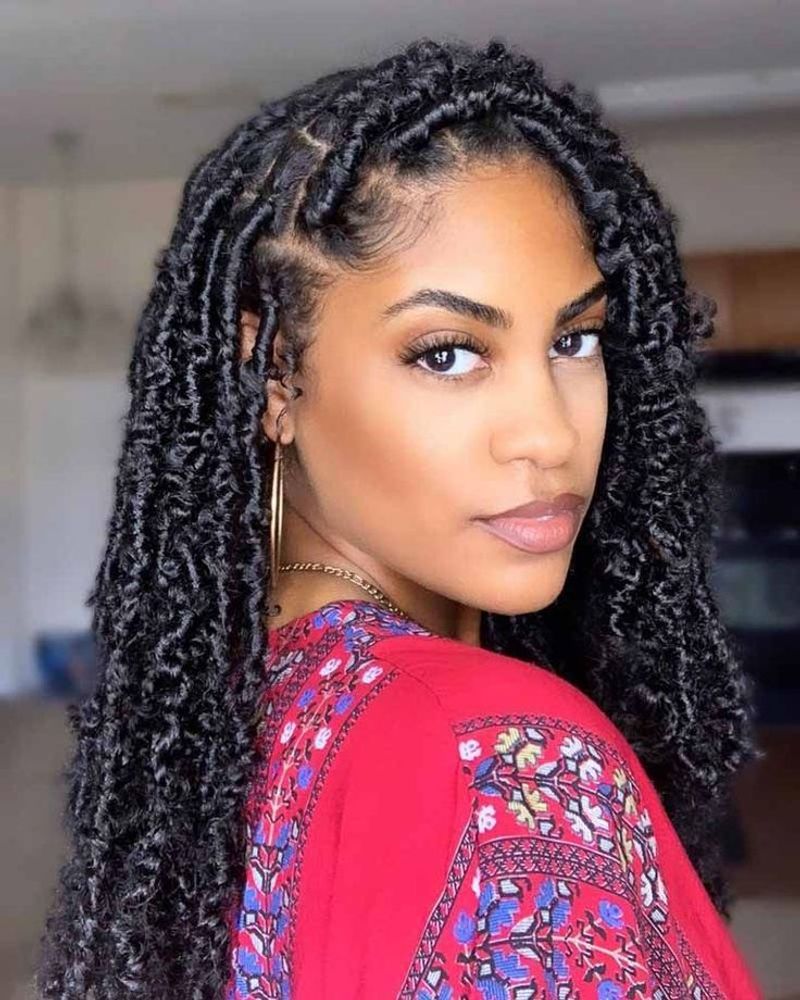 Whimsical Butterfly Locs