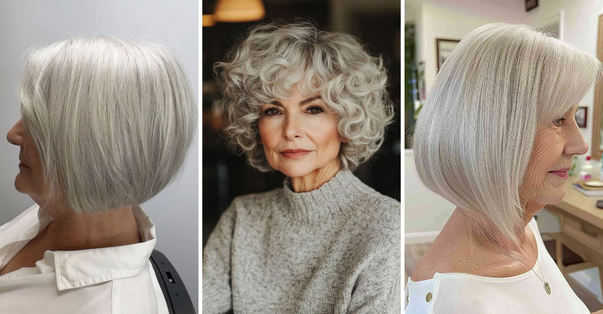 14 Bob Cuts That Take 10 Years Off After 70