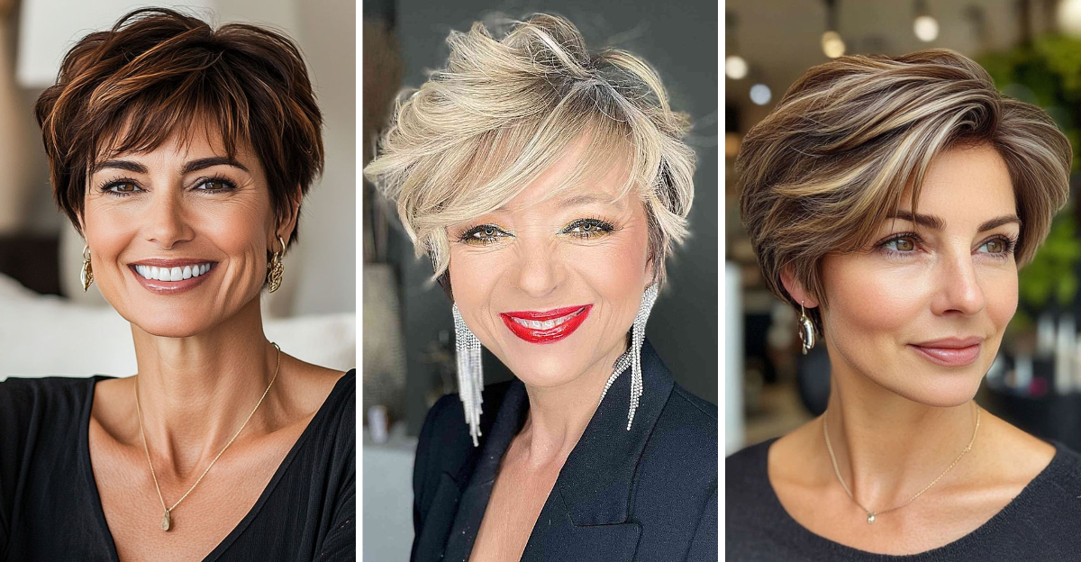 15 Modern Pixie Cuts That Look Stunning on Women Over 50
