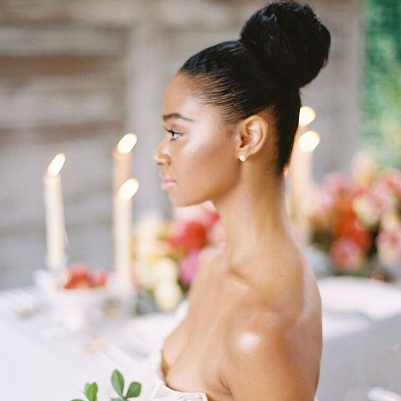 Classic High Bun