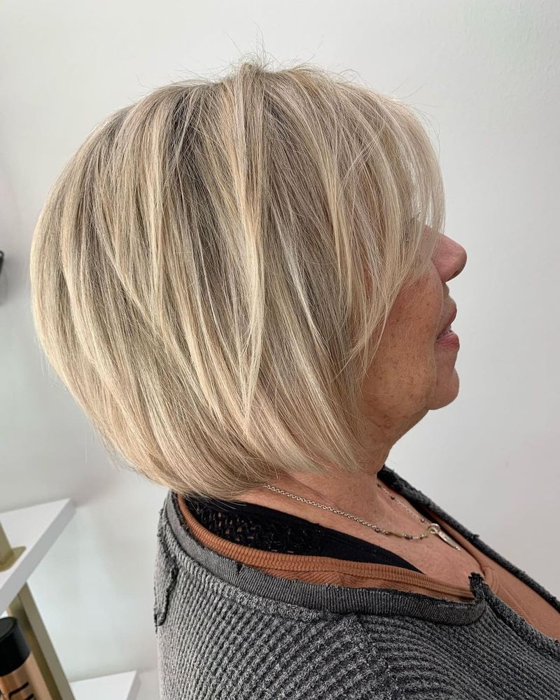 Short Layered Bob