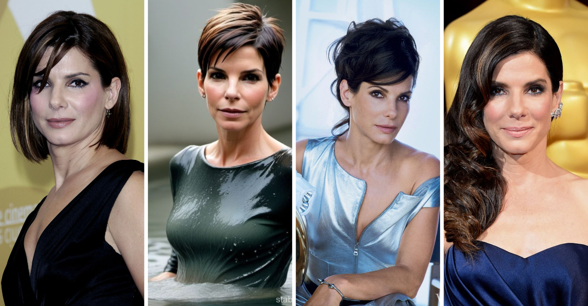 16 Sandra Bullock Hairstyles That Prove She Can Pull Off Anything