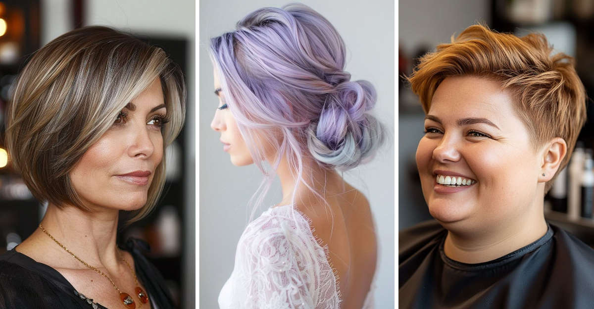 18 Hair-Color-and-Cut Combos That Visually Trim Years Off Women 45+