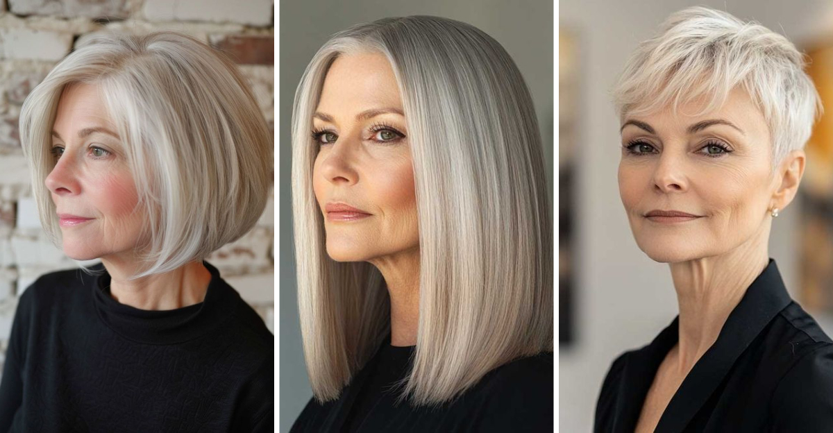 18 Stylish Haircuts That Make Life Easier for Women Over 70
