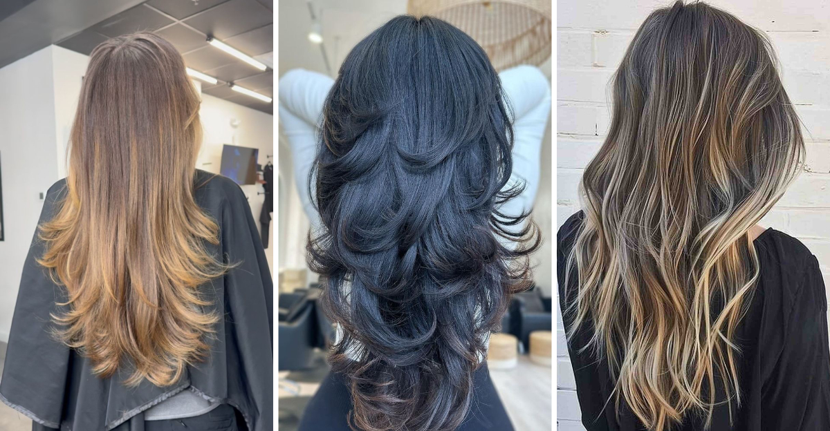 18 V-Cut Looks for Long Hair That Deliver Movement, Shape, and Style