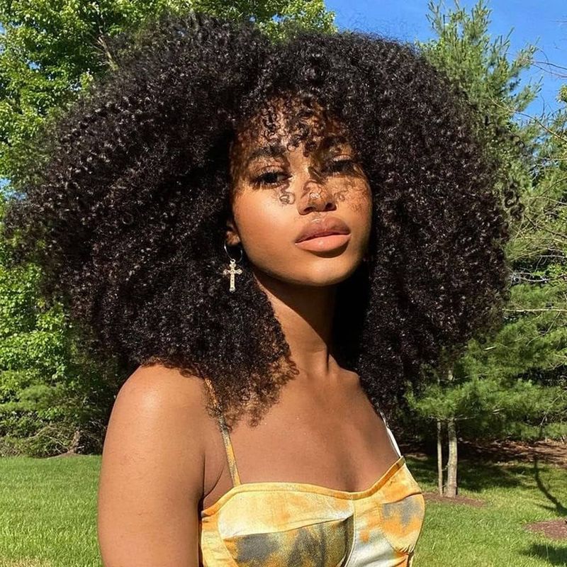 Afro Bangs