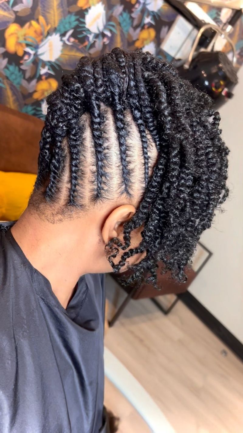 Kinky Twist Ponytail