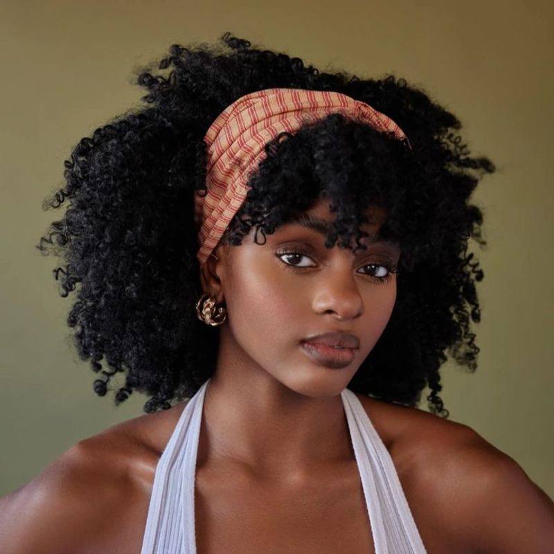Afro with Headband