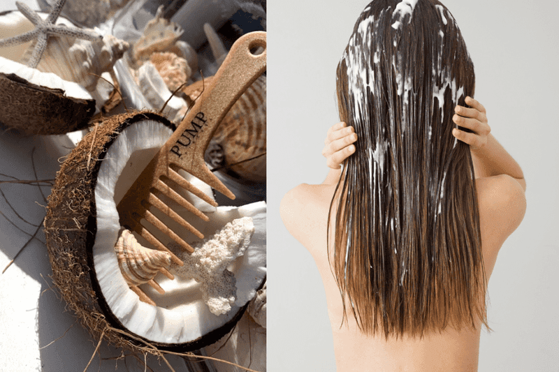 Coconut Oil Massage