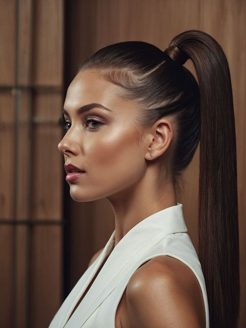 Argentinian Sleek Ponytail