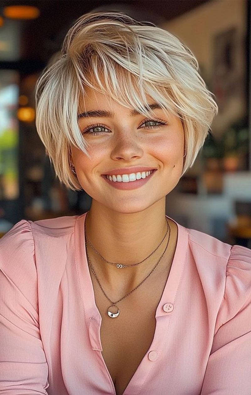 Asymmetrical Bangs