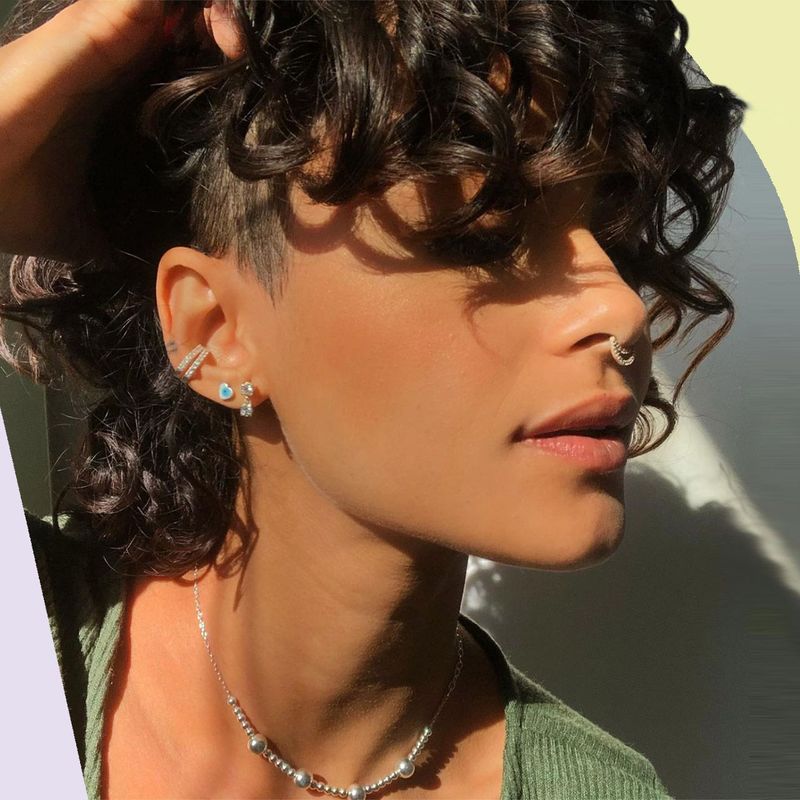 Curly Undercut
