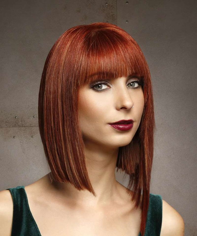 Asymmetrical Copper Bob