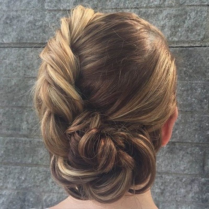 Asymmetrical Updo