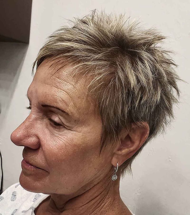 Avoid: Spiky Hair