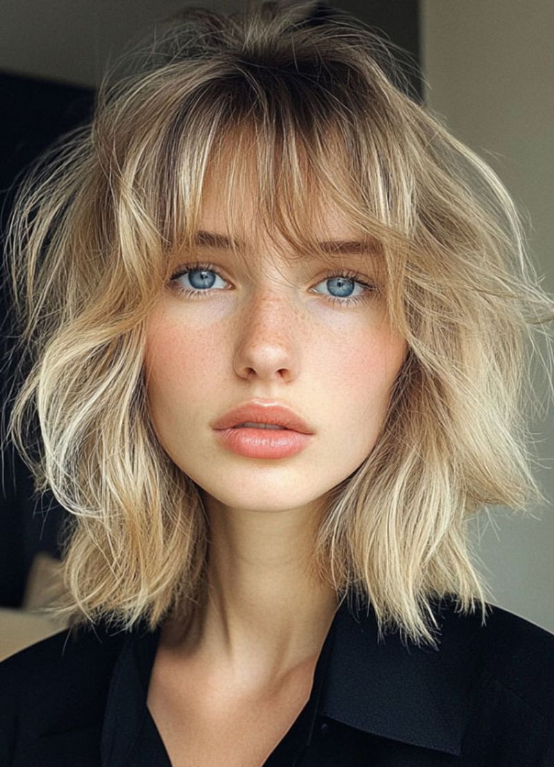 Try: The Wispy Bangs