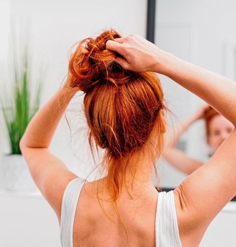 Avoid Tight Hairstyles