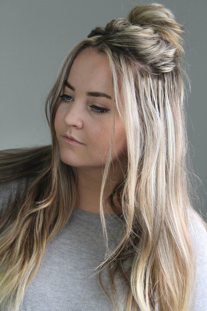 Half-Up Top Knot