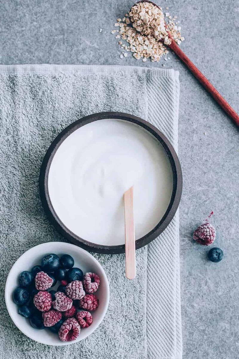 Berries and Yogurt Mask