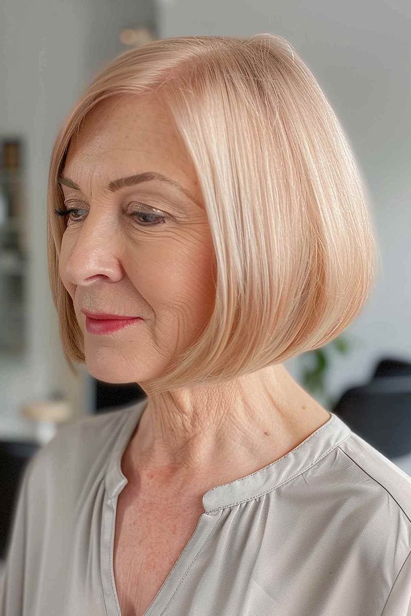 Youthful Haircut: Blunt Bob
